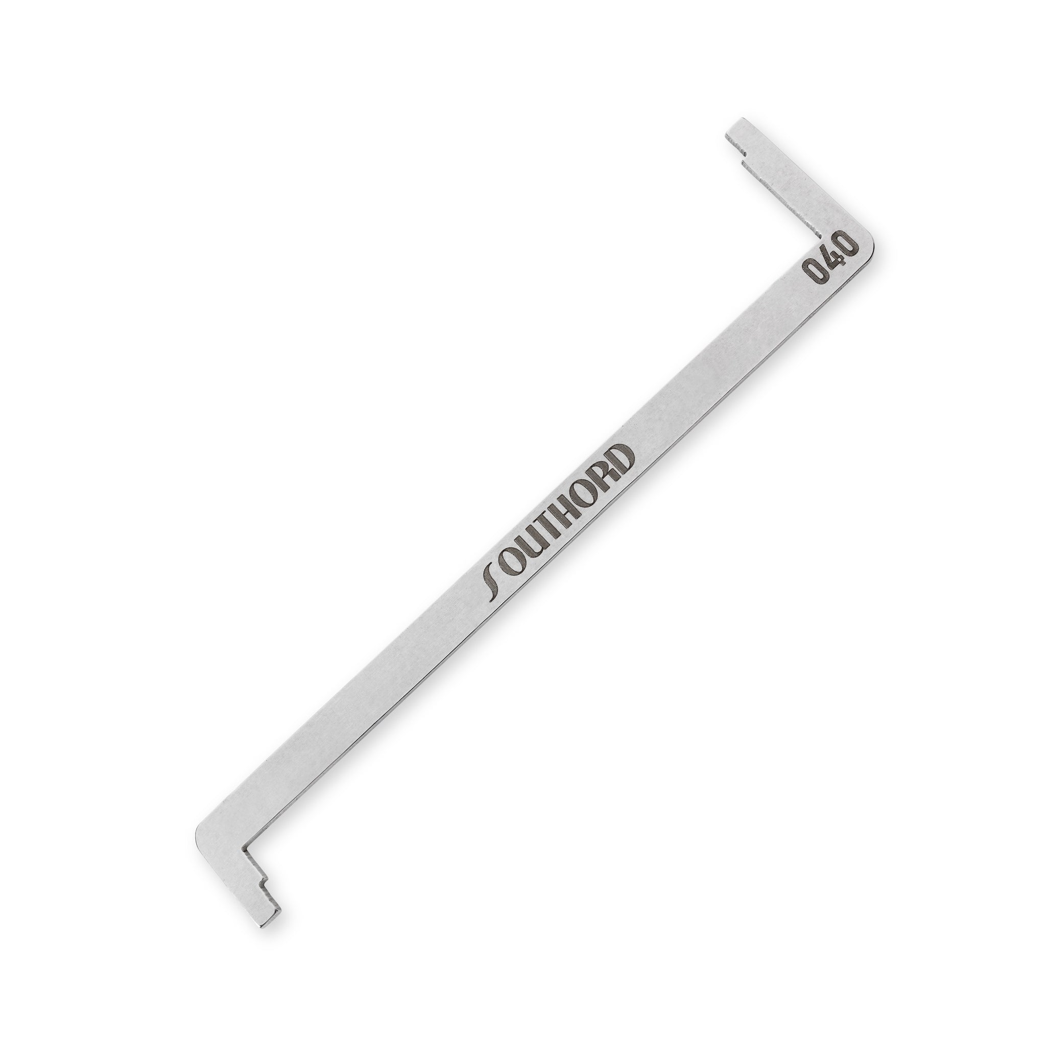 Top of the Keyway Tension Tool for Recessed Plugs (.040") - TOK-RP-040