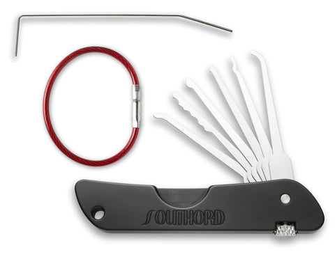 Basic Lock-sport Pick Set - 9 Picks and 2 Wrenches : ID 3806